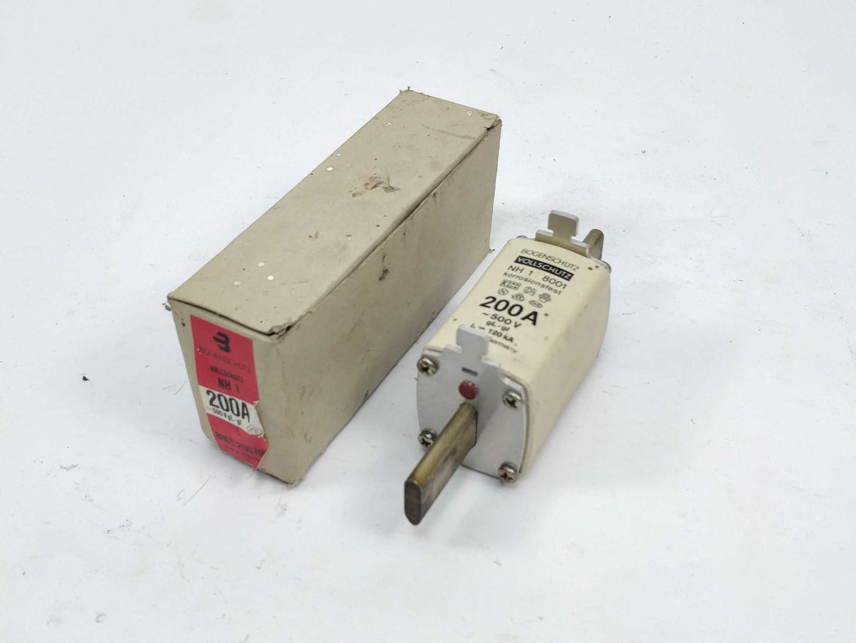 Bogenschütz Vollschutz  8001.200705 Fuse 200A 500V gL NH1 120kA