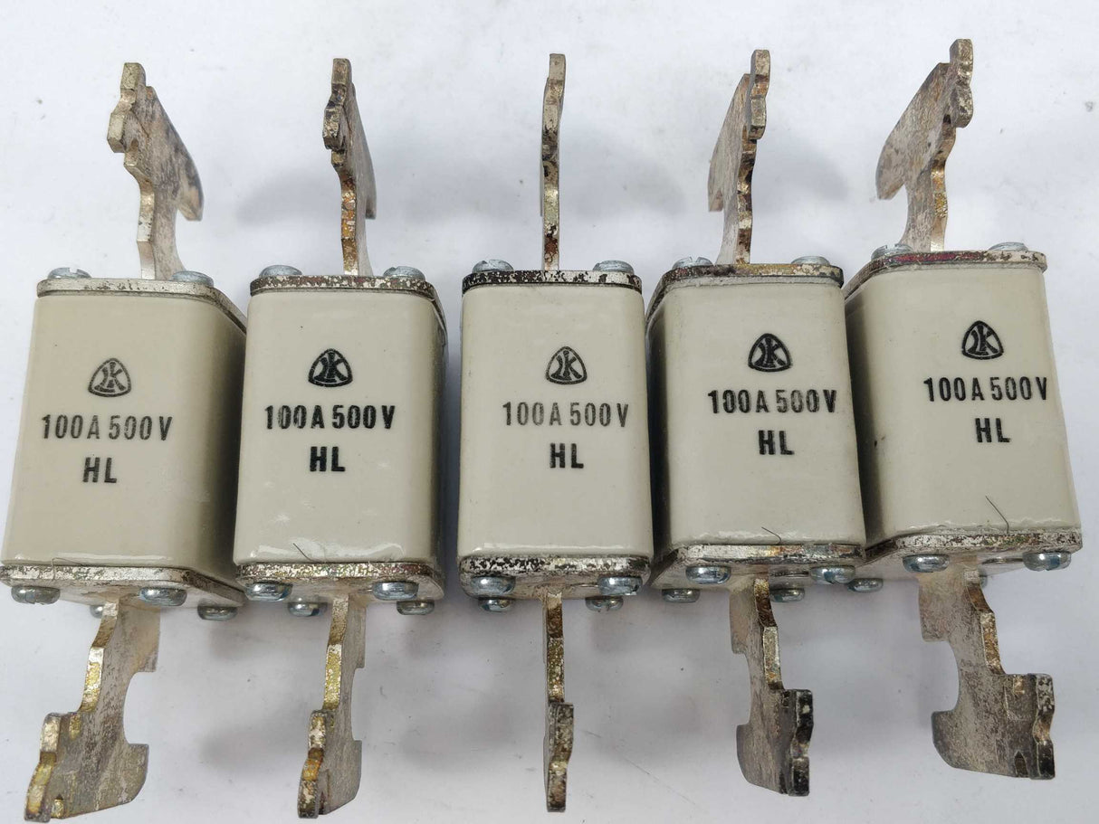 LK/Bussmann 170E4118 Fuse 100A 500V HL 5 Pcs.