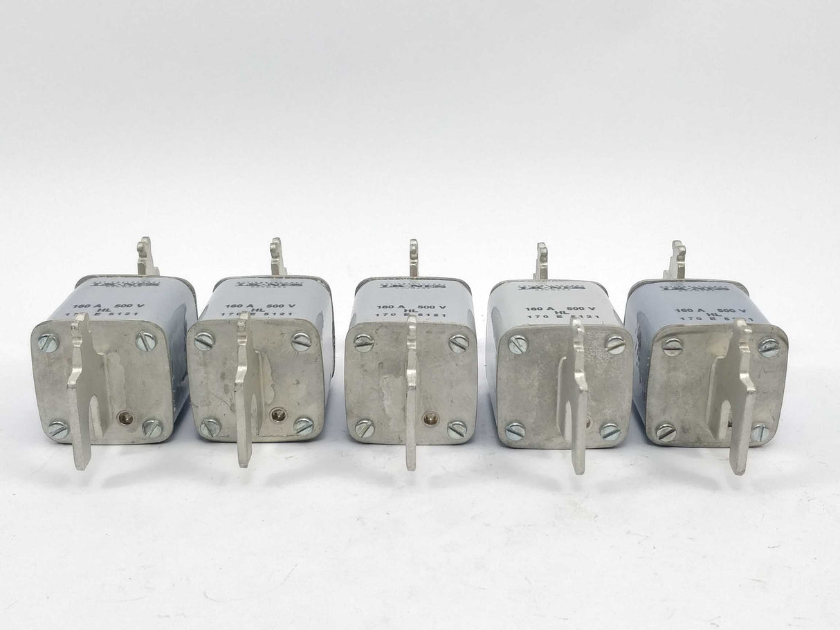 LK/Bussmann 170E5121 Fuse 160A 500V HL 5 Pcs.