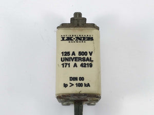 LK/Bussmann 171A4219 Fuse 125A 500V universal DIN 00