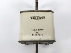 LK/Bussmann 170E7019 Fuse 125A 500V HL