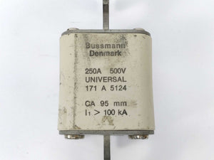 Bussmann 171A5124 Fuse 250A 500V universal CA 95mm