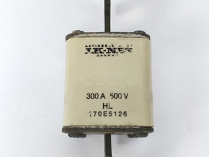 LK/Bussmann 170E5126 Fuse 300A 500V HL