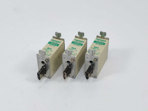 Siemens 3ND1824 Front indicator fuse, 80A 500V NH000 aM 3 Pcs.