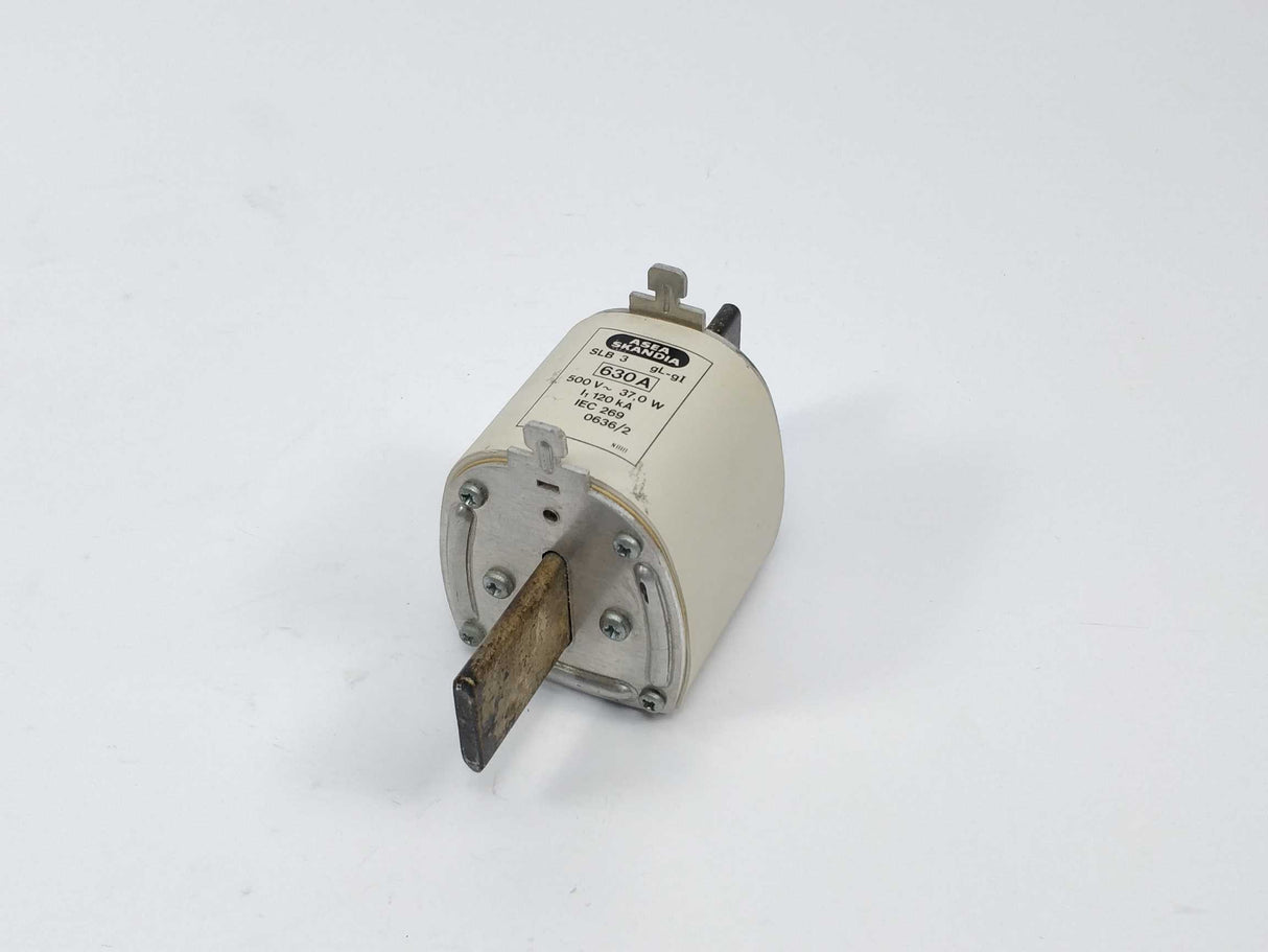 Asea Skandia  Fuse SLB3 630A 500V~37.0W  gL 120kA