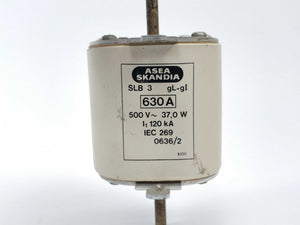 Asea Skandia  Fuse SLB3 630A 500V~37.0W  gL 120kA