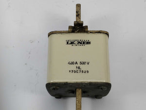 LK/Bussmann 170E7529 Fuse 400A 500V HL