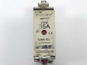 Bussmann 35NHG000B Fuse 35A 500V NH000 gG 120kA