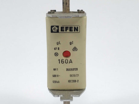 Efen 350350120 Fuse 160A 500V gL NH1 120kA 3 Pcs.