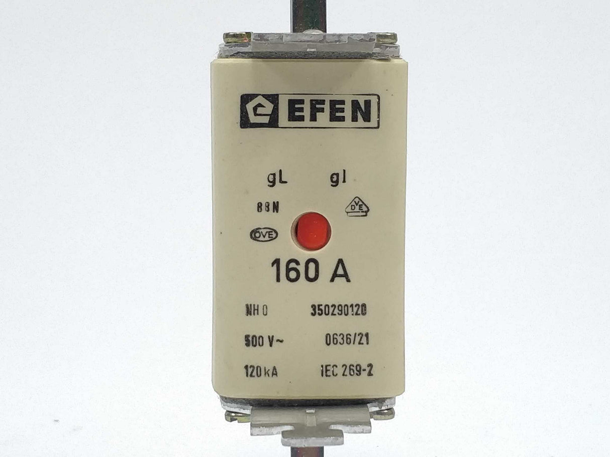 Efen 350290120 Fuse 160A 500V gL NH0 120kA 3 Pcs.