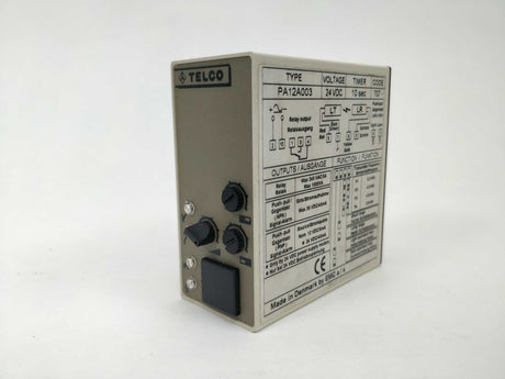 Telco PA12A003 24VDC 0452120300 photo amplifier