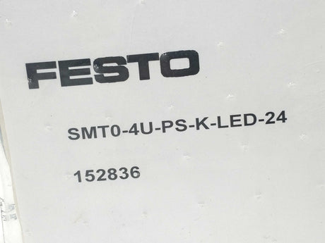 Festo 152836 SMTO-4U-PS-K-LED-24 Proximity sensor