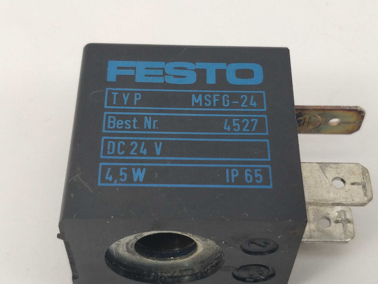 Festo 4527 Solenoid coil MSFG-24/42-50/60