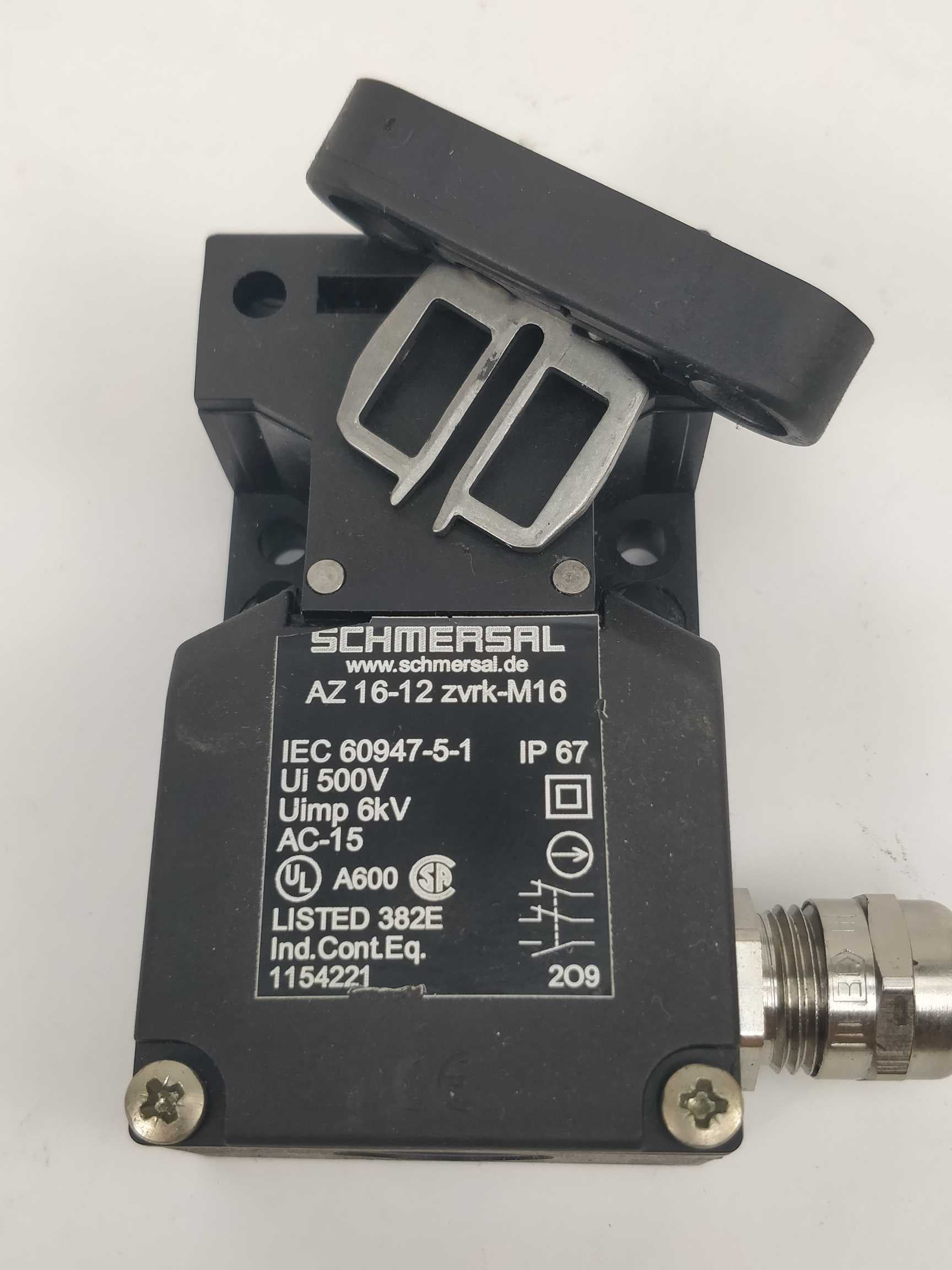 Schmersal AZ 16-12 zvrk-M16 Safety interlock switch – Buy2Sell ApS