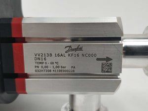 Danfoss 032H7208 VV213B 16AL KF16 NC000 DN16 0-1bar