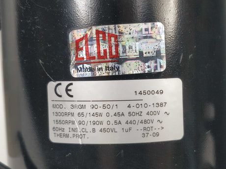Elco 1450049 3RGM90-50/1 AC motor