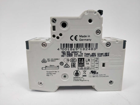 Siemens 5SY4510-7 Miniature circuit breaker
