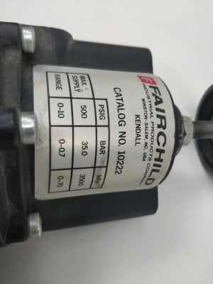 Fairchild 10222 Precision Pressure Regulator