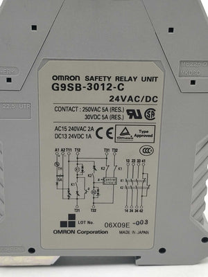 OMRON G9SB-3012-C Safety relay unit