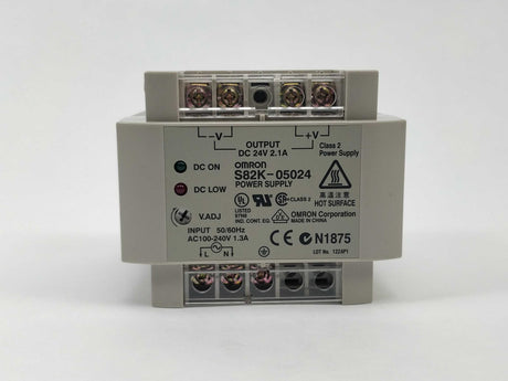 OMRON S82K-05024 24V 2.1A Power supply