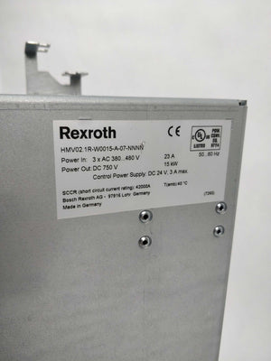 Rexroth R911309080 HMV02.1R-W0015-A-07-NNNN Indradrive M