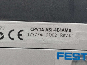 Festo 175734 CPV14-ASI-4E4AM8 Electrical interface
