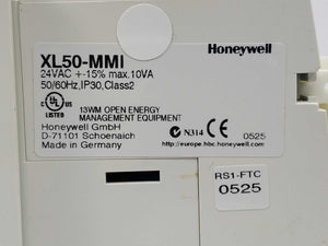 Honeywell XL50-MMI HVAC programmable controller