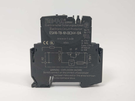 ETA ESX10-TB-101-DC24V-12A Electronic circuit protector