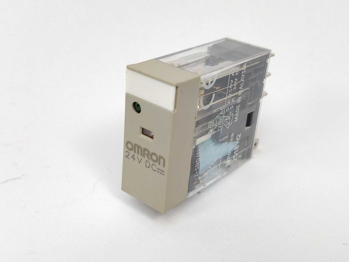 OMRON G2R-2-SND Relay 24VDC with P2RF-08-E relay socket