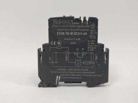 ETA ESX10-TB-101-DC24V-6A Electronic circuit protector