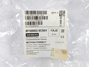 Siemens 6FX8002-5CS01-1AJ0 Power cable 8m