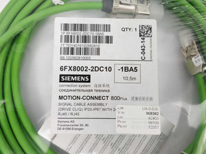 Siemens 6FX8002-2DC10-1BA5 Signal cable 10,5m