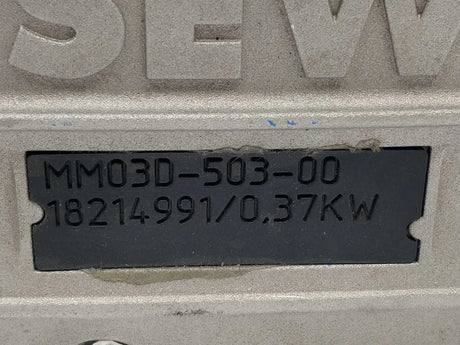 SEW-EURODRIVE  MM03D-503-00 Inverter