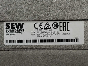 SEW-EURODRIVE  MM03D-503-00 Inverter