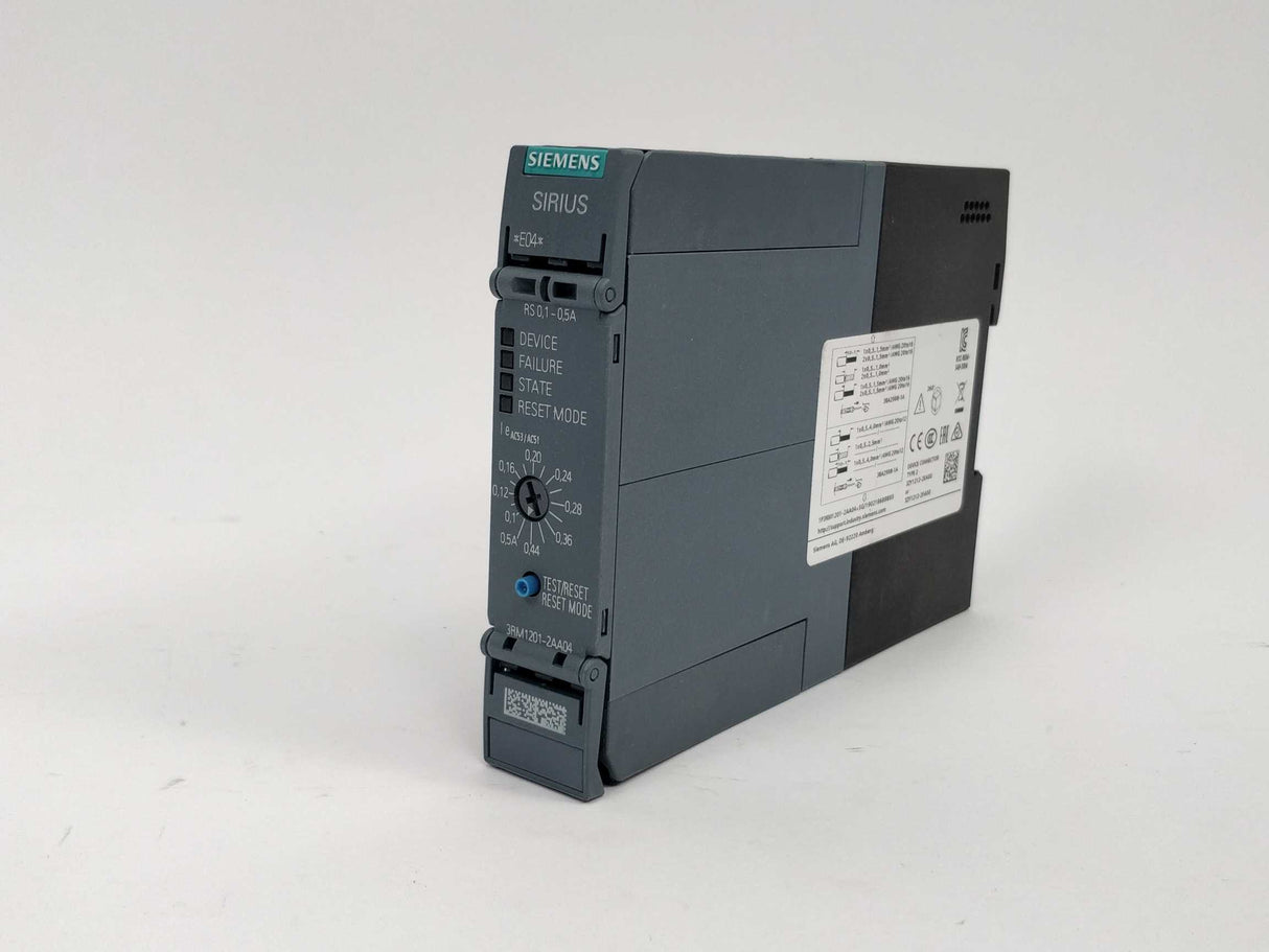 Siemens 3RM1201-2AA04 Reversing starter 0.1-0.5A, Not used, only mounted once