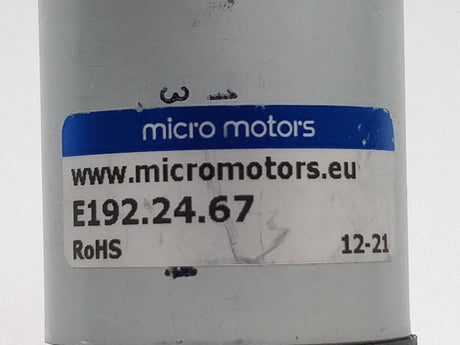 Micro Motors E192.24.67 DC motor 40,5mm