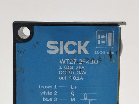 SICK 1013268 WT27-2F410 Photoelectric Proximity Sensor