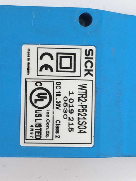 SICK 1019215 WTR2-P521S04 Photoelectric sensor
