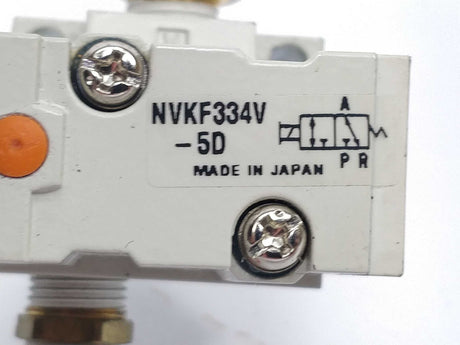 SMC NVKF334V-5D Valve with NVKF334V-5D-01T