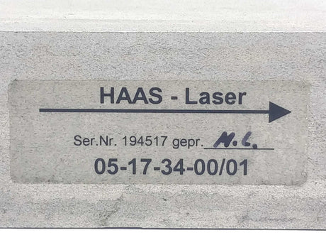 TRUMPF / Haas Laser 05-17-34-00/01