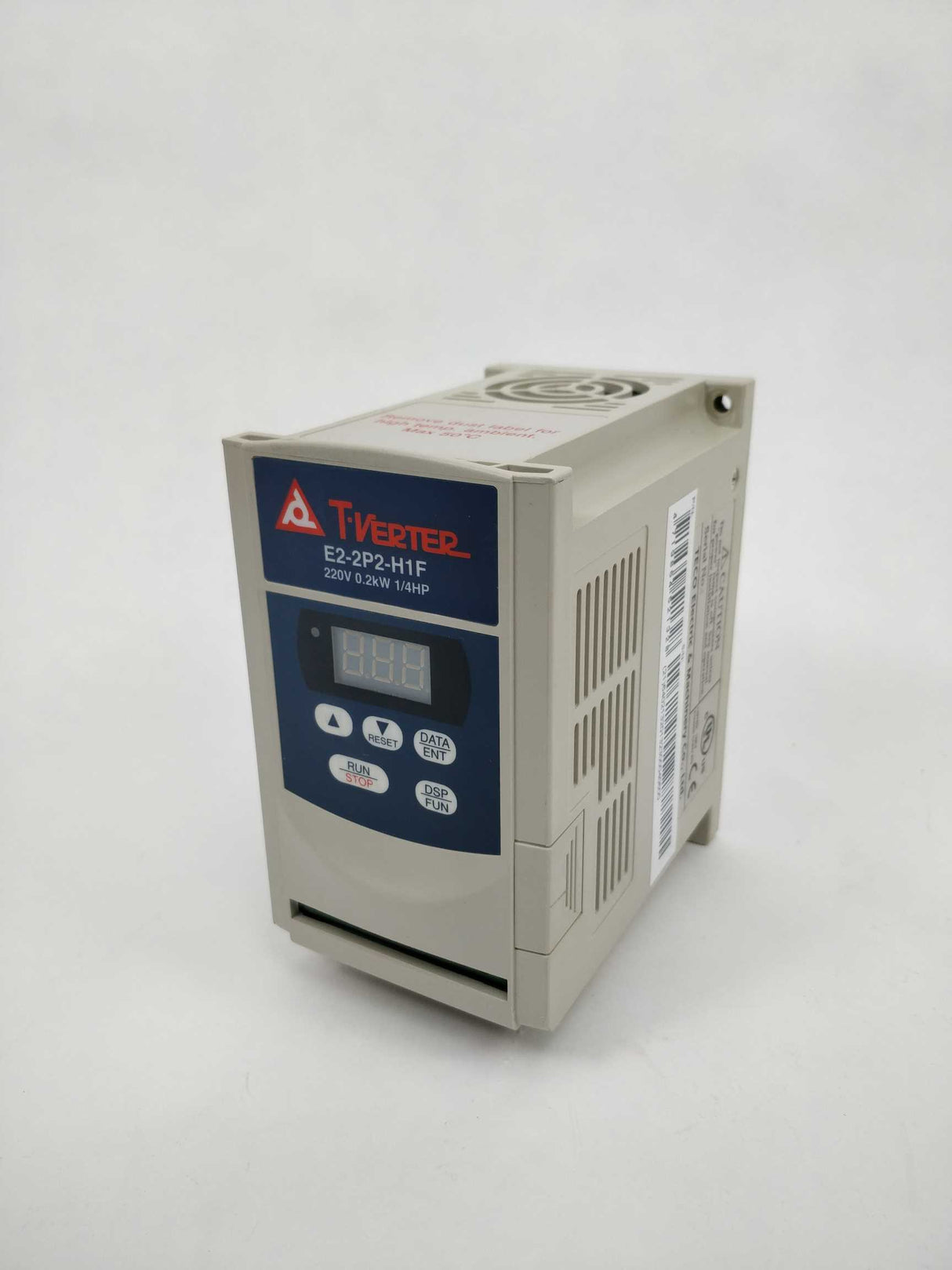 Teco E2-2P2-H1F T-Verter drive 22V 0.2kW 1/4HP