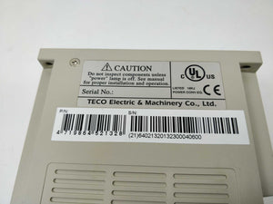 Teco E2-2P2-H1F T-Verter drive 22V 0.2kW 1/4HP