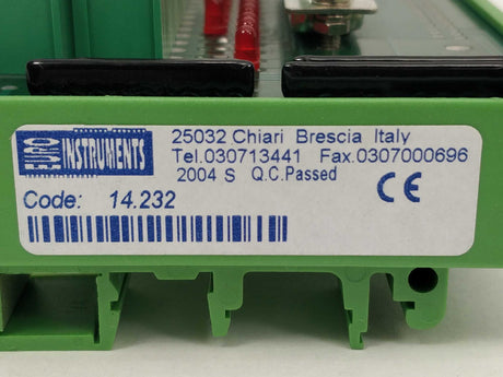 EURO Instruments 14.232 Switching signals from subd37 to terminal board