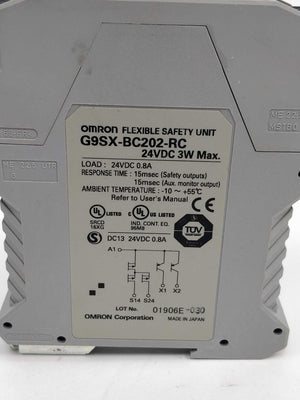 OMRON G9SX-BC202-RC G9SX safety controller 24VDC