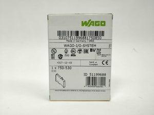 Wago 750-530 8-channel digital output; 24 VDC; 0.5 A
