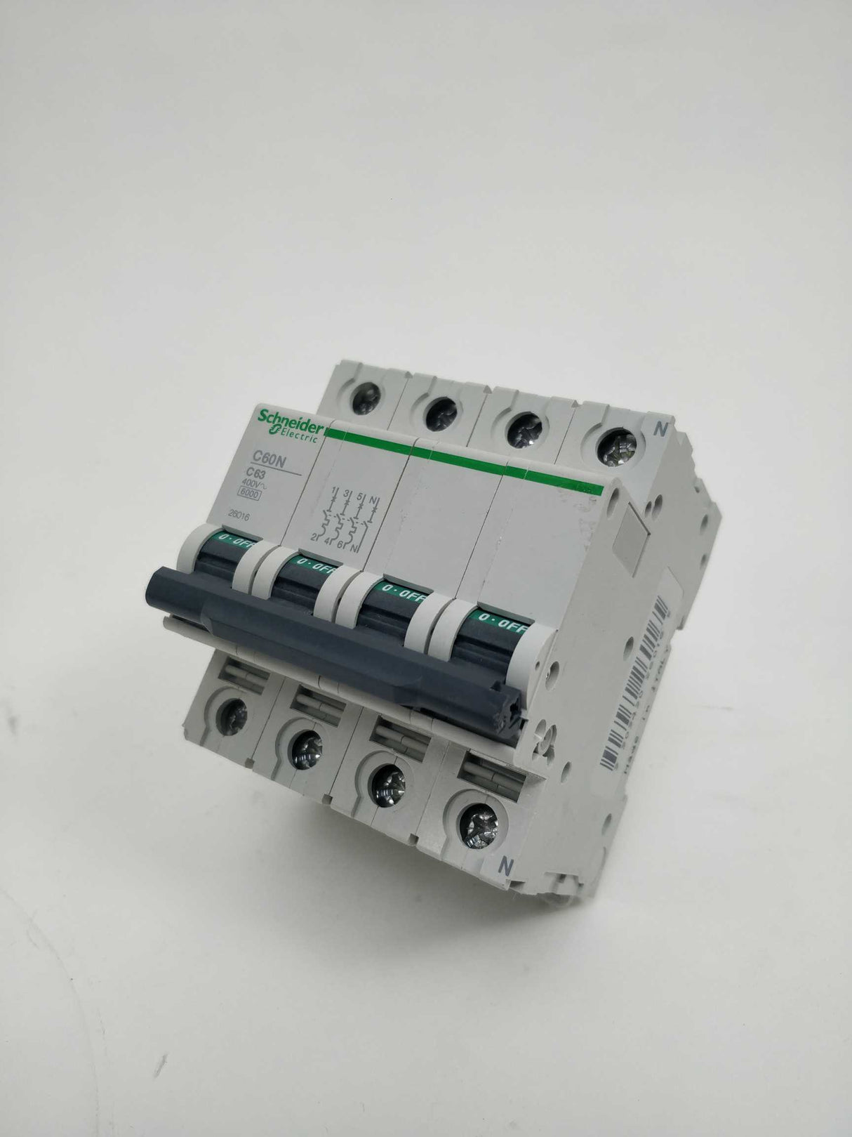 Schneider Electric C60N C63 circuit breaker 26016