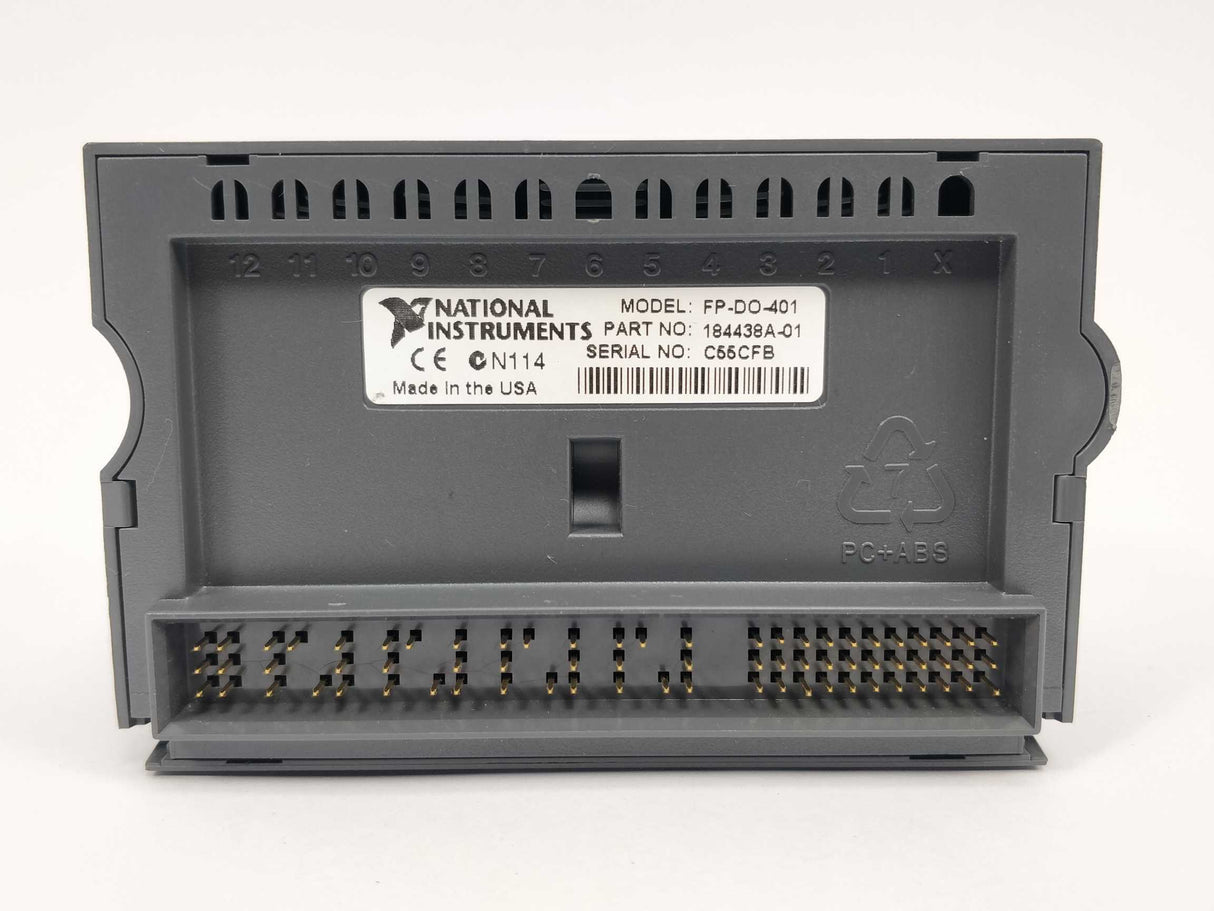 National Instruments 184438A-01 FP-DO-401 with 184106C-01 FP-TB-1
