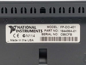 National Instruments 184438A-01 FP-DO-401 with 184106C-01 FP-TB-1