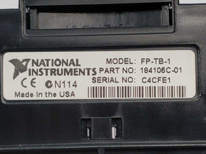 National Instruments 184438A-01 FP-DO-401 with 184106C-01 FP-TB-1