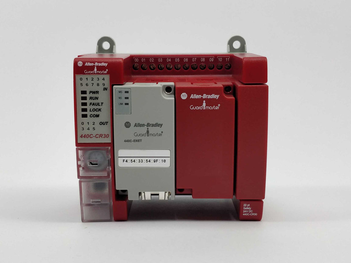 AB 440C-CR30-22BBB CR30 safety relay with 440C-ENET